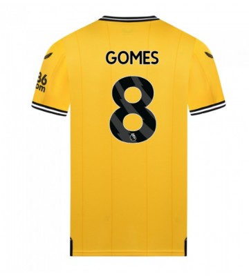 Wolves Joao Gomes #8 Primera Equipación 2023-24 Manga Corta